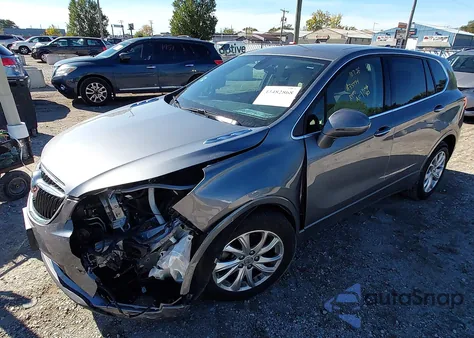 2020 Buick Envision Fwd Preferred из США, поврежденный, VIN LRBFXBSA5LD129371